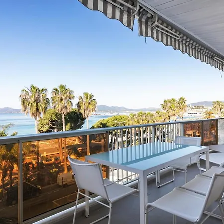 Ref 1426 - Croisette - Sea View For Rent Apartment *